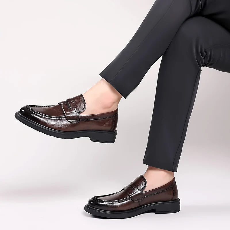 Men’s Luxury Leather Loafers