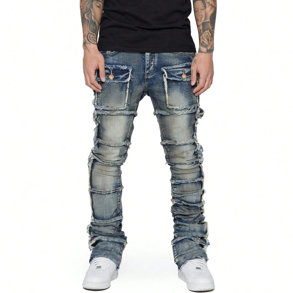 Men’s Retro Cargo Jeans