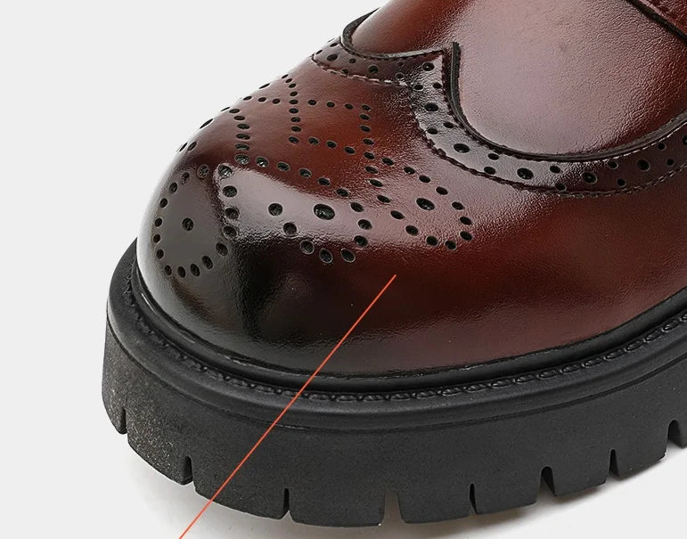 Men’s Luxury Leather Derby Shoes