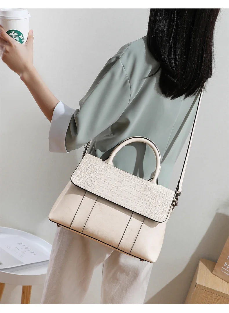 Women’s Genuine Cowhide Shoulder Bag