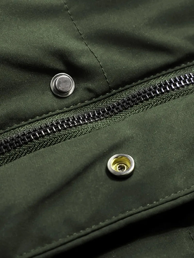 MEN'S HEAVYWEIGHT WINTER COAT WINDPROOF COLD WEATHER