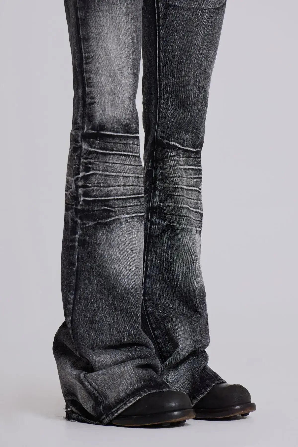Unisex Retro Trumpet Denim Pants