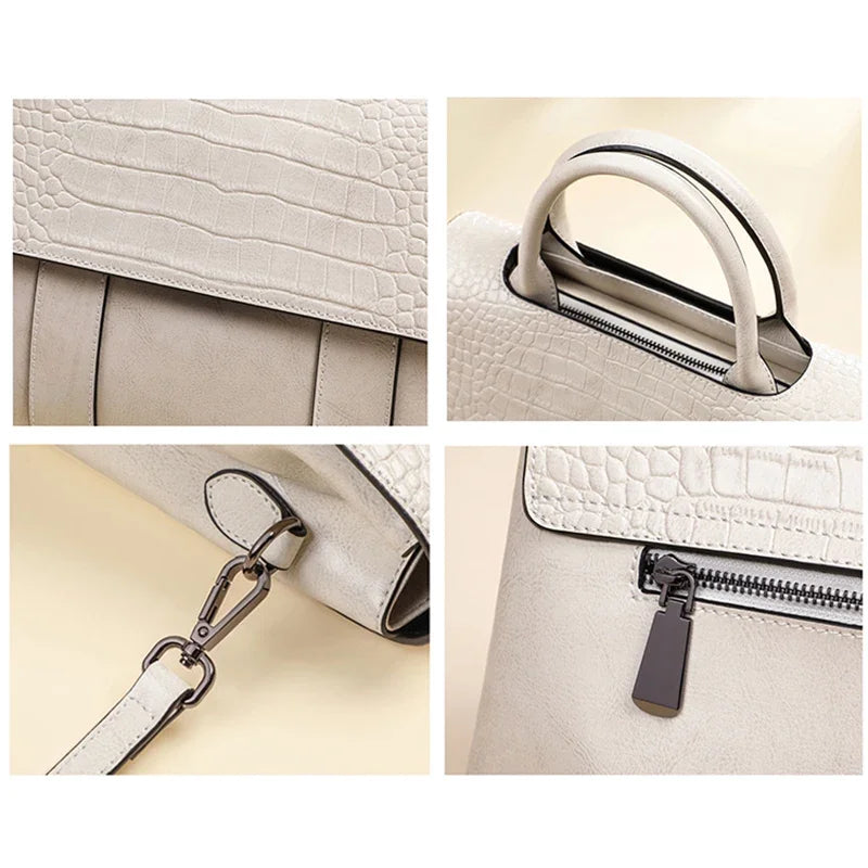 Women’s Genuine Cowhide Shoulder Bag