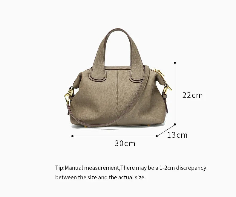 Women’s Genuine Cowhide Shoulder Bag