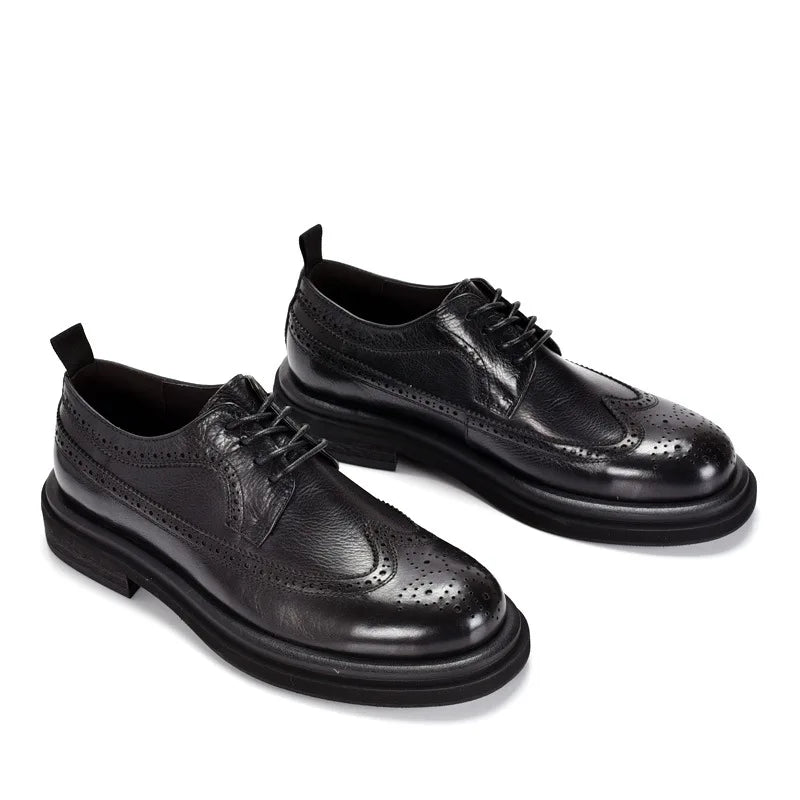Men’s Genuine Leather Brogue Shoes