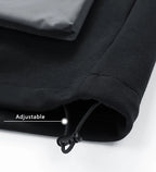 Men’s Patchwork Zip-Up Hoodie