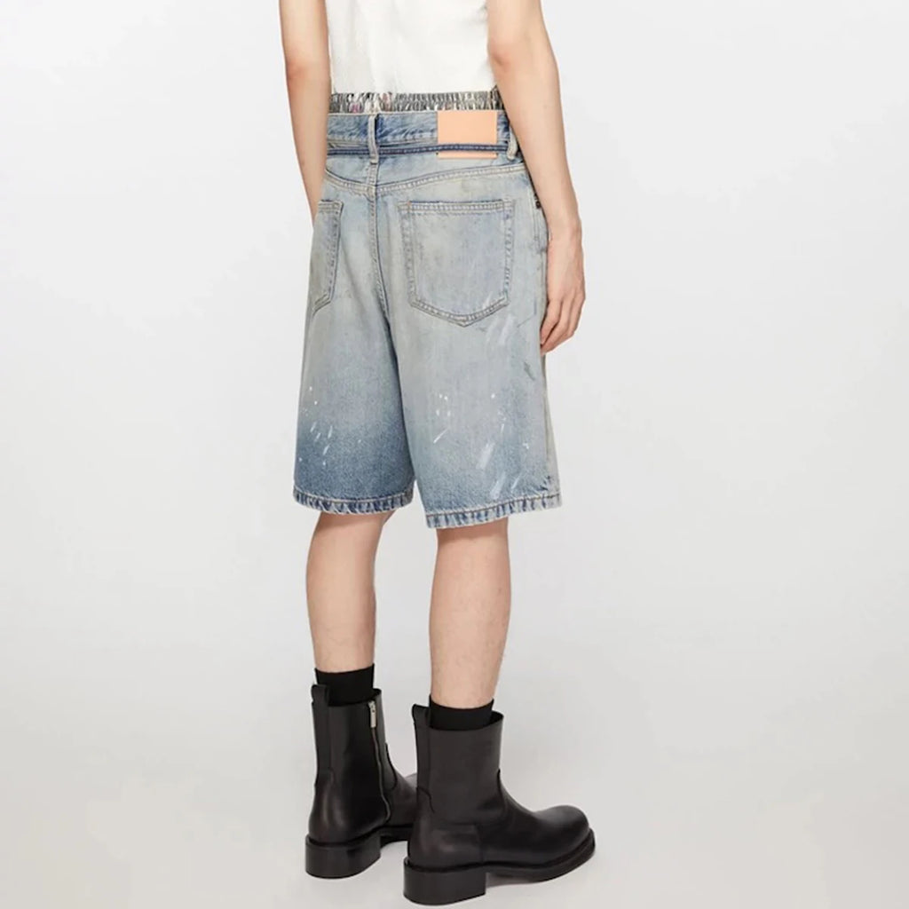 Men’s Hand-Painted Baggy Shorts