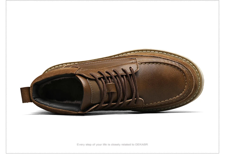 Waterproof Microfiber Winter Shoes