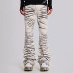 Unisex Retro Trumpet Denim Pants