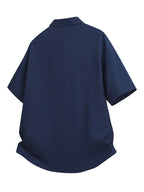 Men’s Bubble Fabric Summer Shirt