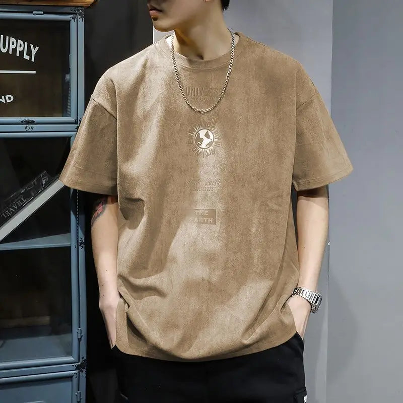 Vintage Letter Print T-Shirt