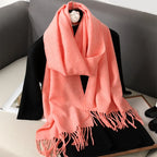 Women’s Warm Cashmere Scarf (62 Colors)