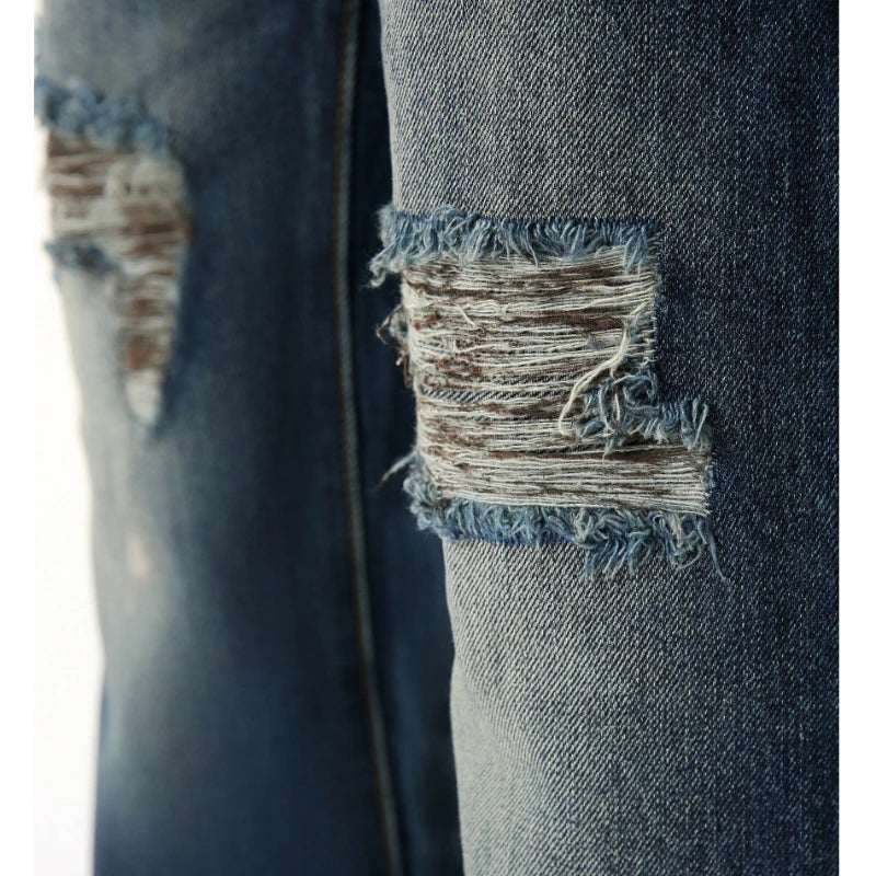 Men’s Tie-Dye Flare Jeans