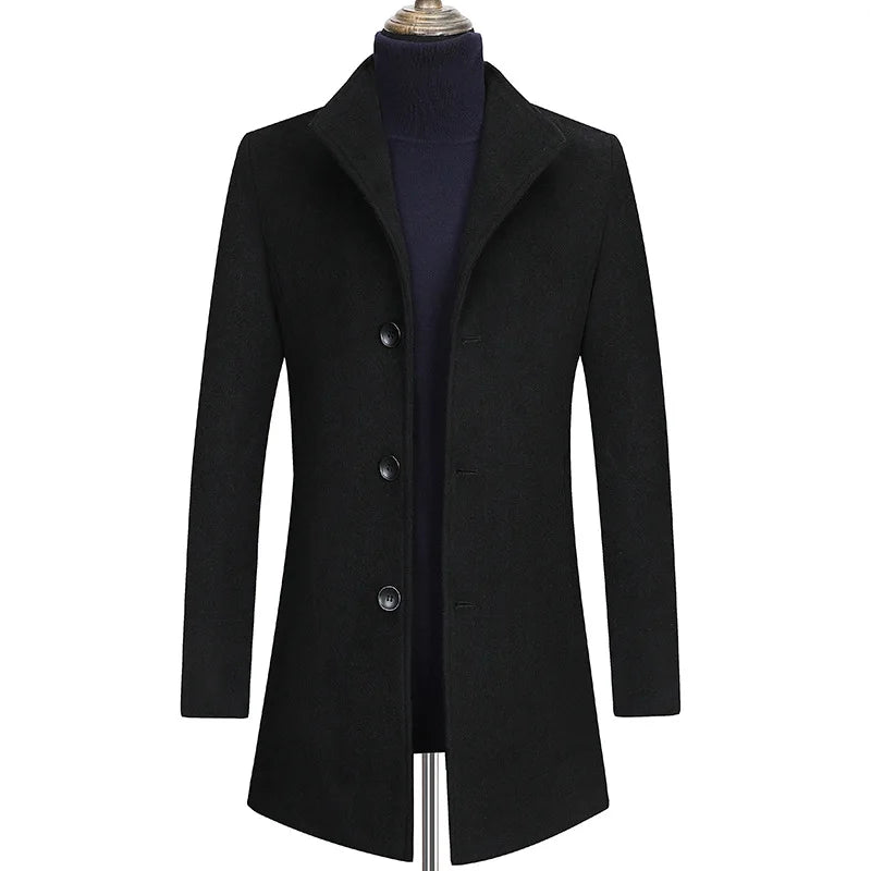 Men’s Cashmere Trench Coat