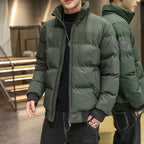 Men’s Warm Cotton Puffer Jacket