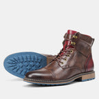 MEN'S ANKLE LEATHER BOOTS