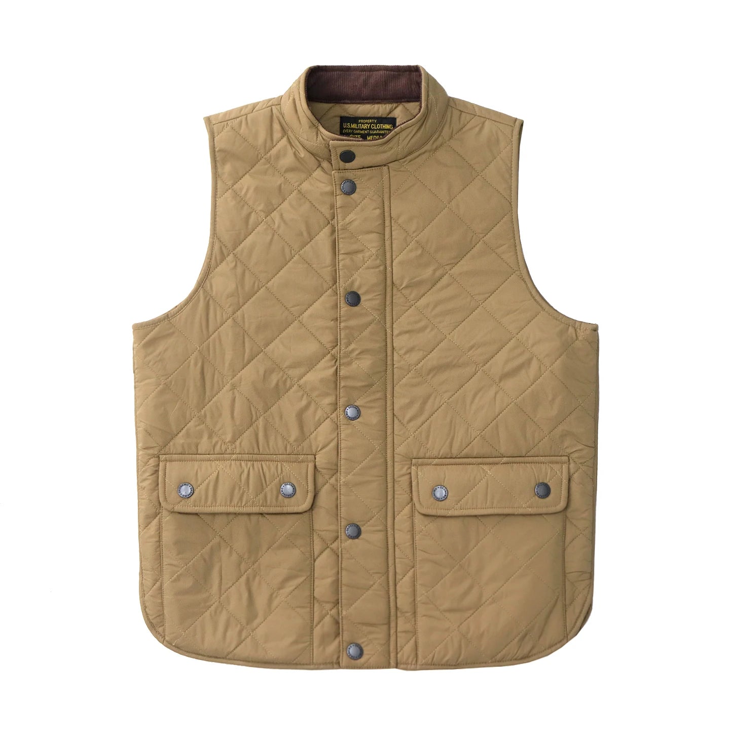 Men’s Retro Quilted Work Vest