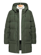 MEN'S HEAVYWEIGHT WINTER COAT WINDPROOF COLD WEATHER