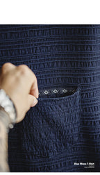 MEN’S RETRO KNITTIED T-SHIRT