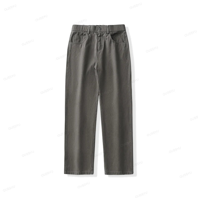 COTTON CASUAL PANTS MEN