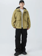 Men’s Hooded Windbreaker Jacket