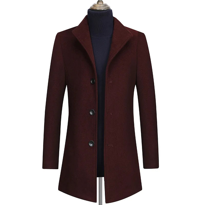 Men’s Cashmere Trench Coat