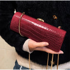 Women’s Crocodile Pattern Shoulder Bag