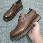 Men’s Genuine Leather Brogue Shoes