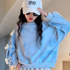 Girls’ Bow Sweatshirt & Skirt Set