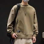 MEN’S PRINTED ROUND NECK SWEATSHIT
