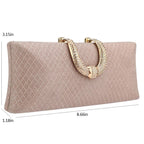 Women’s Luxury Gold Glitter Clutch