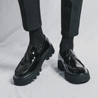 Men’s Platform Leather Loafers