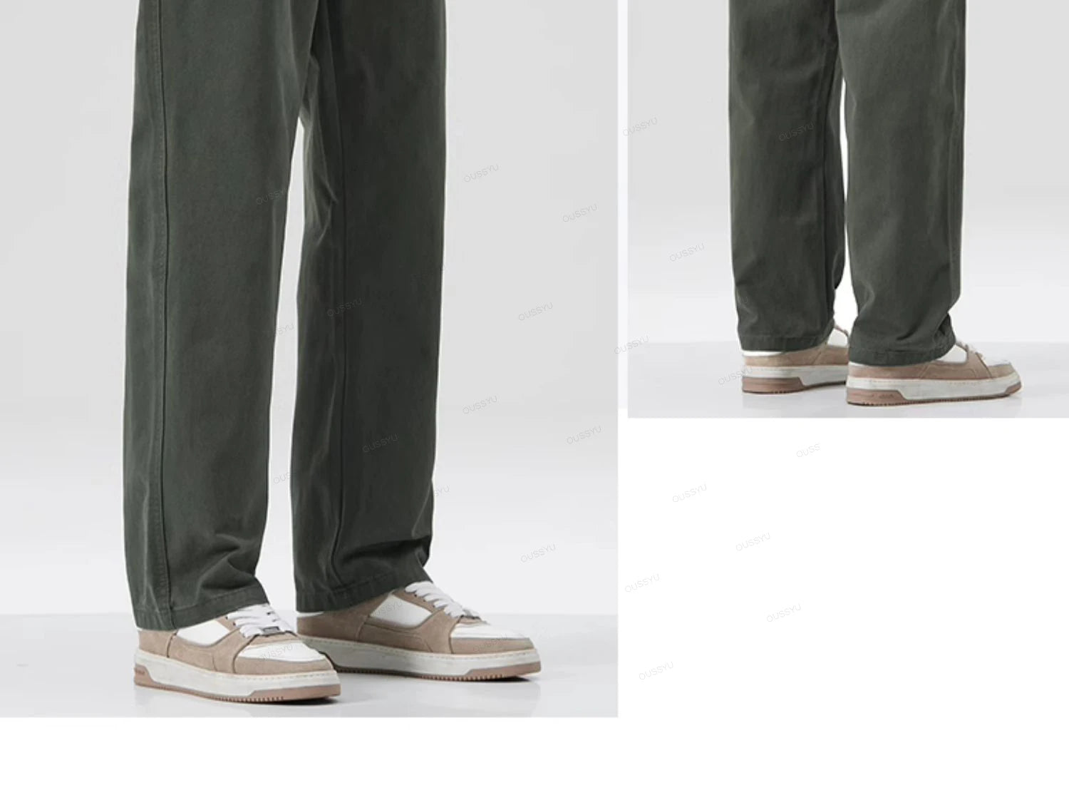COTTON CASUAL PANTS MEN