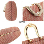 Women’s Luxury Gold Glitter Clutch