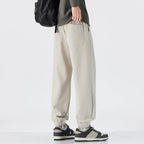 Men’s Casual Cotton Straight Pants