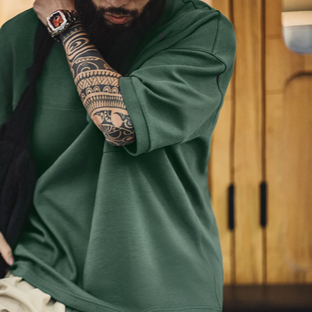MEN’S VINTAGE GREEN POLO SHIRT
