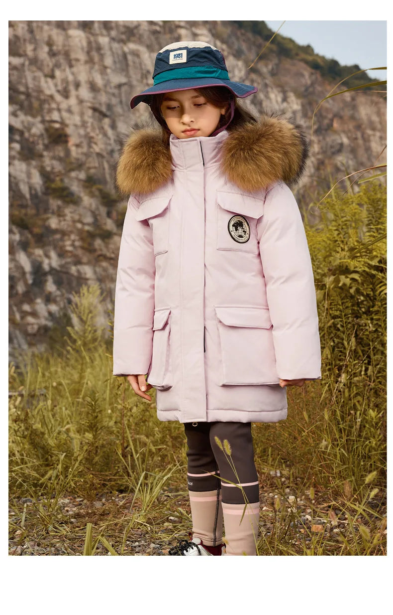 Warm Winter Coat for Boys (5–16 Years)