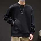 MEN’S PRINTED ROUND NECK SWEATSHIT