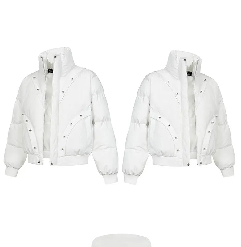 High Street Winter Stand Collar Down Jacket