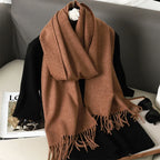 Women’s Warm Cashmere Scarf (62 Colors)