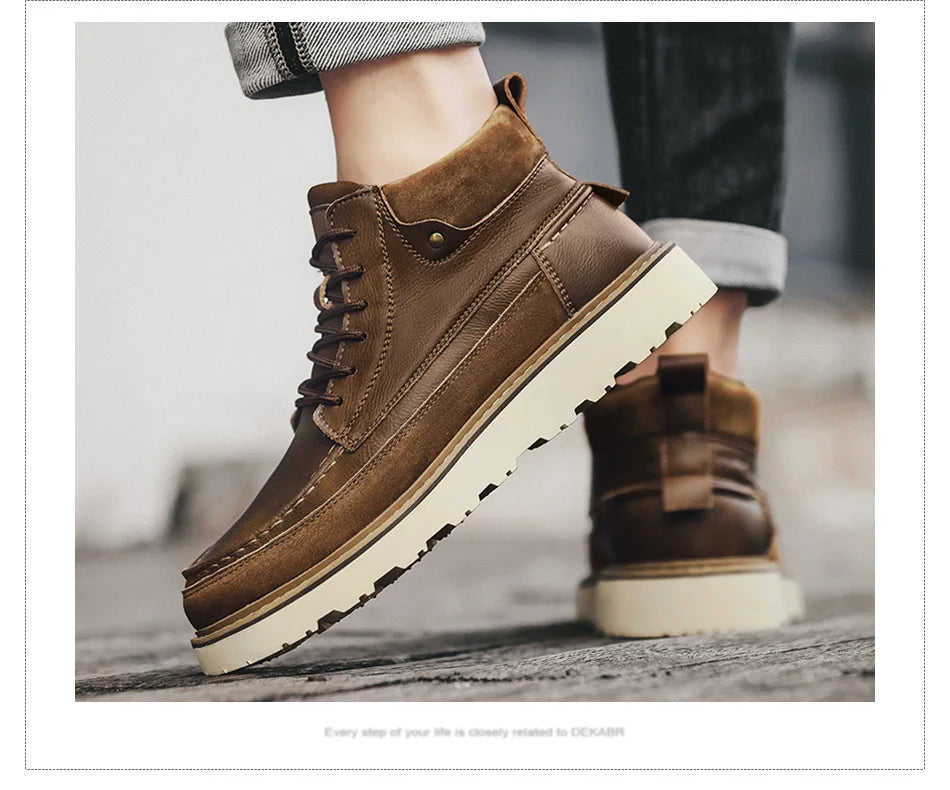 Waterproof Microfiber Winter Shoes