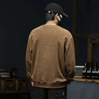 MEN’S ZIPPER POCKRTk SWEATSHIRT