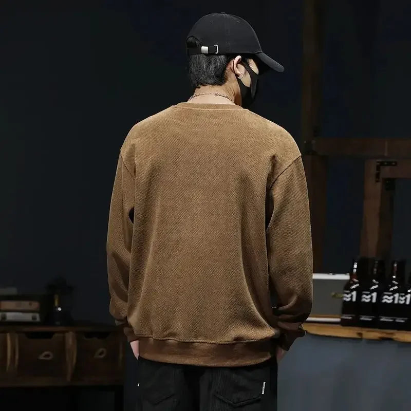 MEN’S ZIPPER POCKRTk SWEATSHIRT