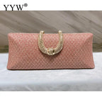 Women’s Luxury Gold Glitter Clutch