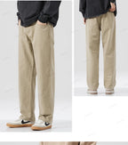 COTTON CASUAL PANTS MEN