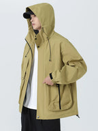 Men’s Hooded Windbreaker Jacket