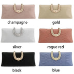 Women’s Luxury Gold Glitter Clutch