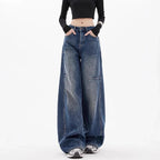 WOMEN’S  RETRO WIDE LEG JEANS