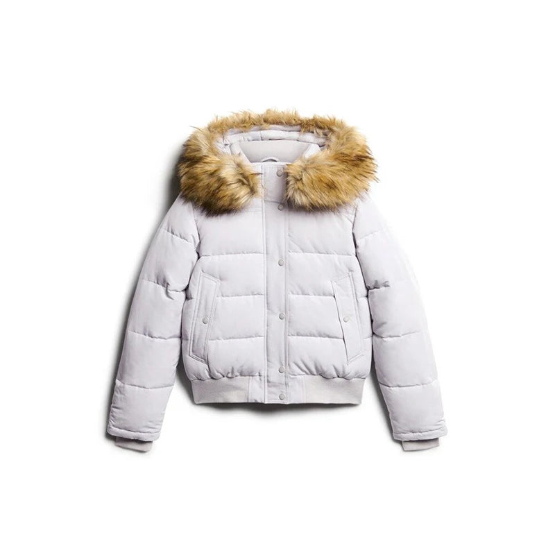 Women’s Faux Fur Hooded Coat