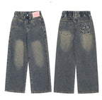 Girls’ Warm Thermal Jeans
